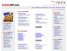 Tablet Screenshot of eurailnet.com